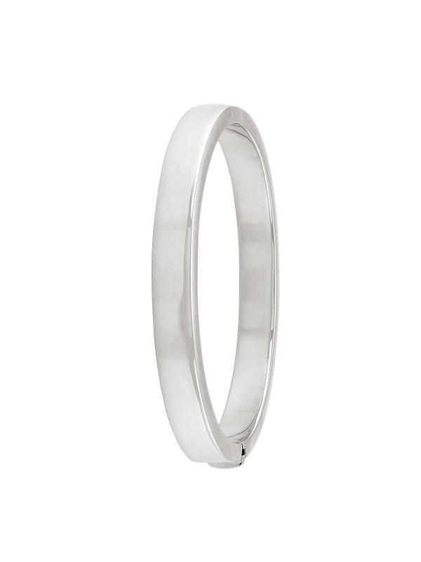 STERLING SIVLER SQUARE TUBING BANGLE