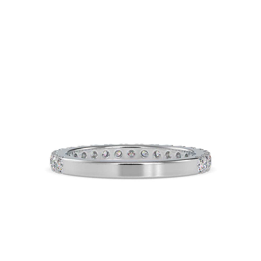 French Pave Diamond Wedding Ring