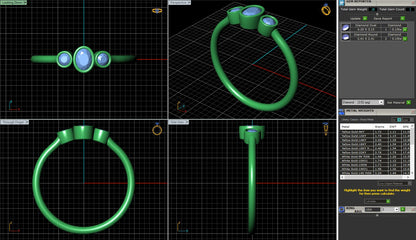 Petite Bezel Set Diamond Ring