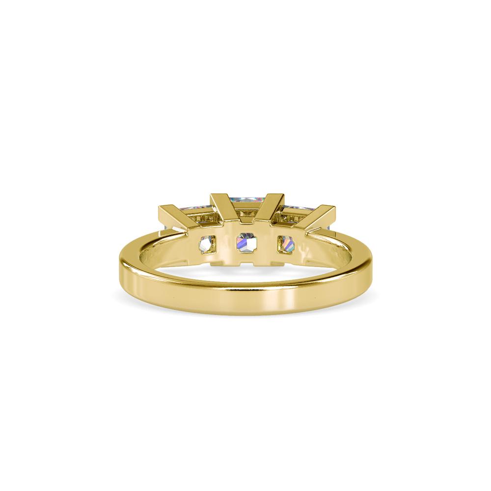 Princess 3-Stone Comfort Engagement Ring