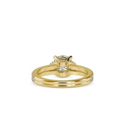 Zac Pasen French Pave Diamond Engagement Ring