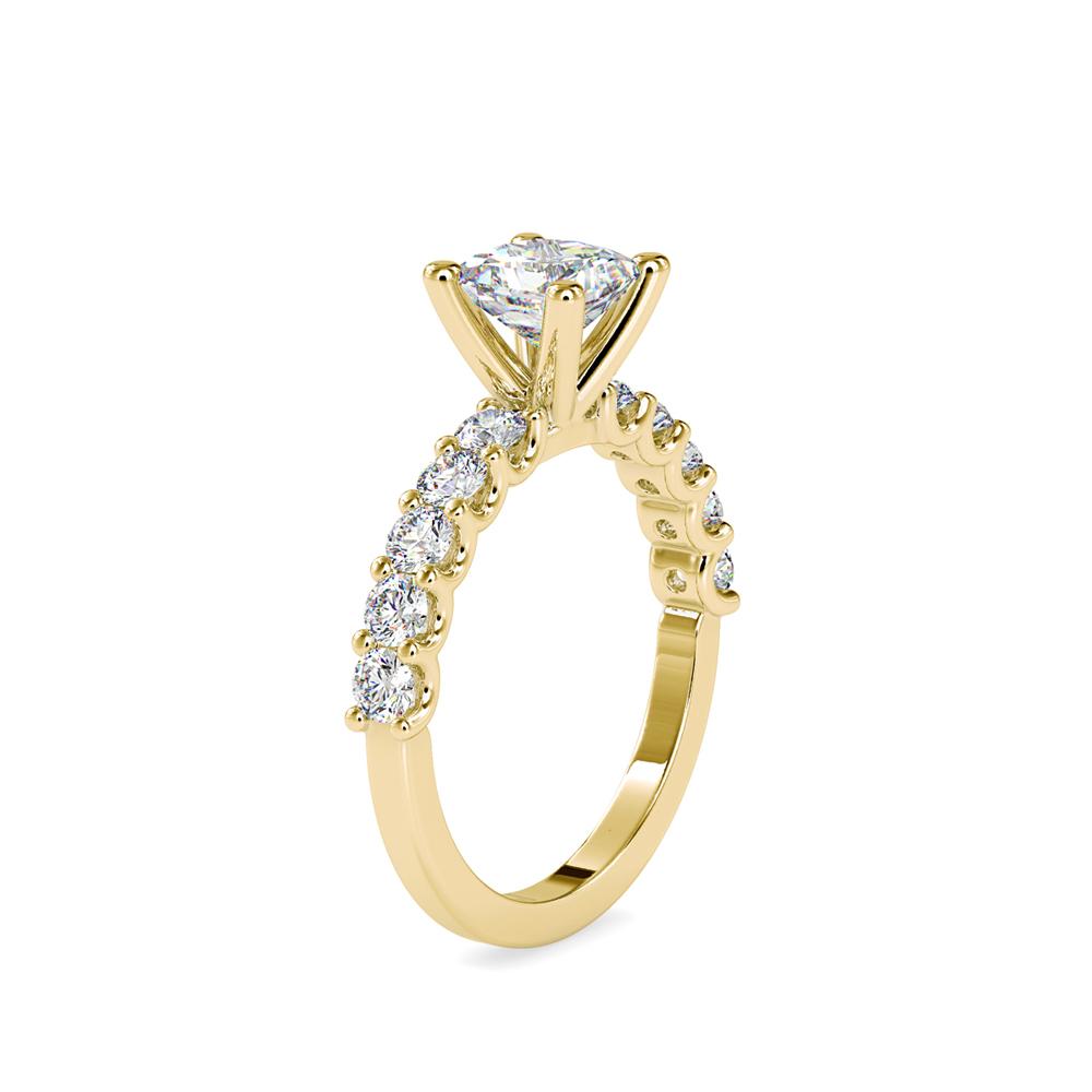 Princess Diamond Solitaire Engagement Ring