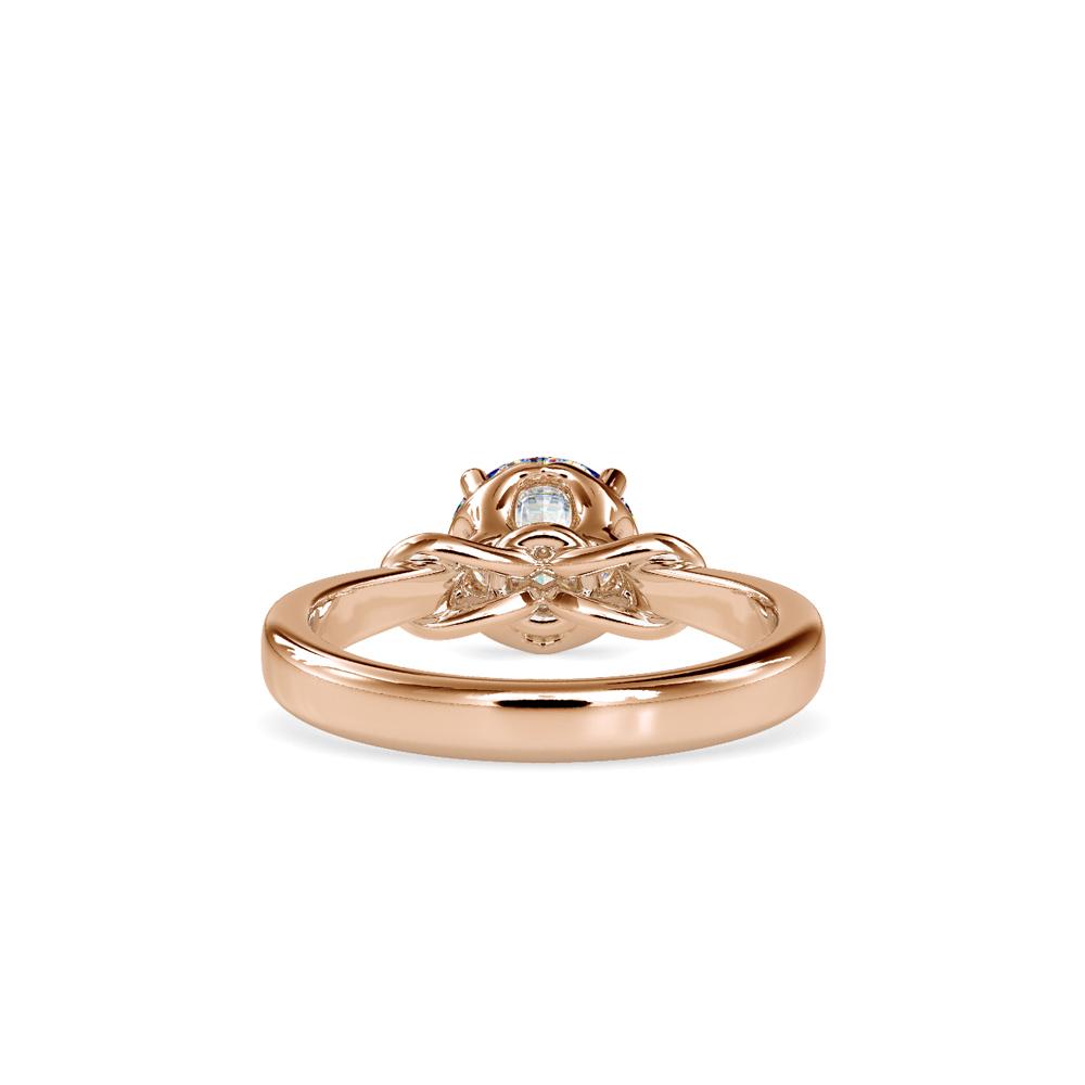 4 Prong Fancy Setting Solitaire Engagement Ring