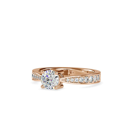Ski Tip Sensation Engagement Ring