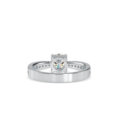 Ski Tip Sensation Engagement Ring