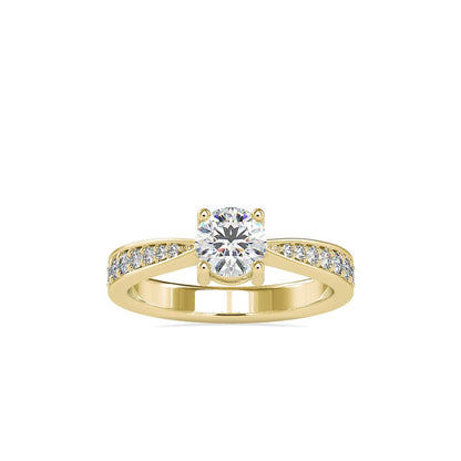 Ski Tip Sensation Engagement Ring