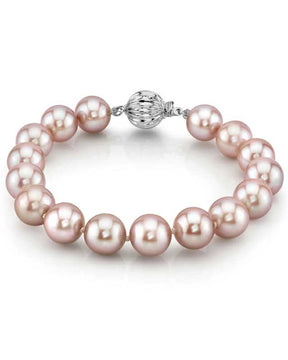 10-11mm Pink Freshwater Pearl Bracelet