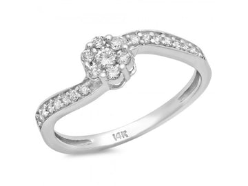 LR-6124 DIAMOND 0.28CTW RING