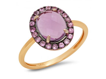 LR-7150 PINK SAPPHIRE 1.96CTW