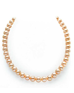 9-10mm-Peach-Freshwater-Pearl-Necklace---AAAA-Quality