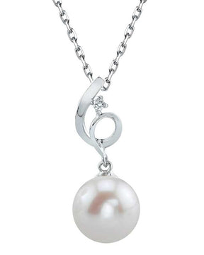 Freshwater Pearl & Diamond Symphony Pendant