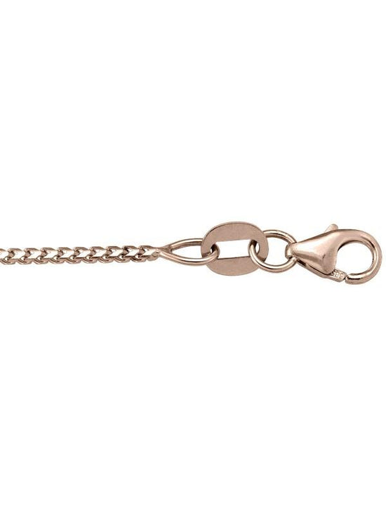 FRANCO-PINK - PINK GOLD SOLID FRANCO LINK