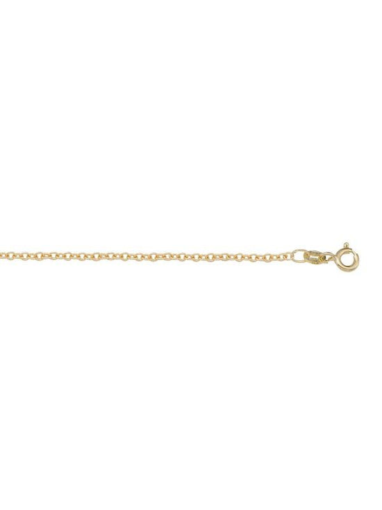 N605-LT - YELLOW GOLD OPEN CABLE LINK