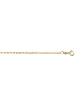 N605-LT - YELLOW GOLD OPEN CABLE LINK