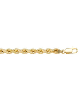 N620 - YELLOW GOLD HOLLOW ROPE LINK